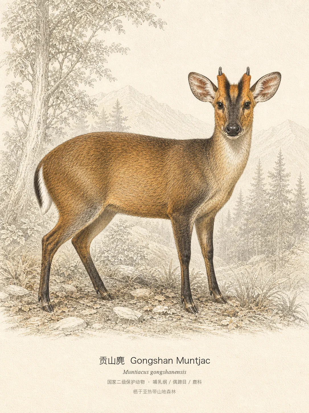 贡山麂