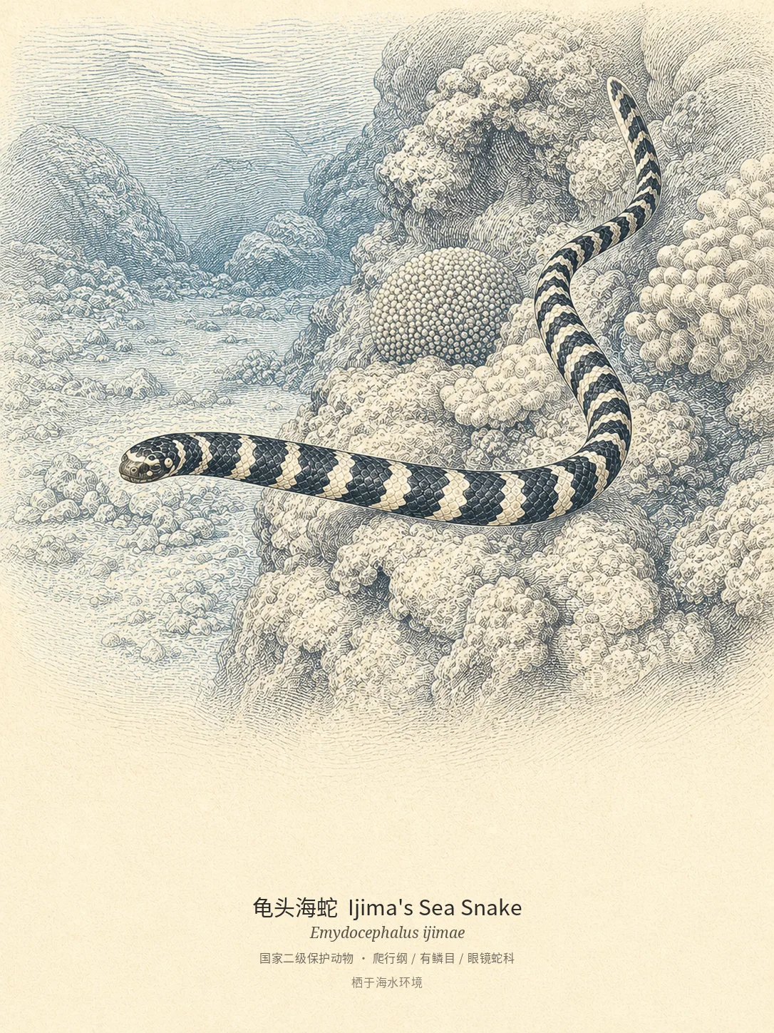 龟头海蛇