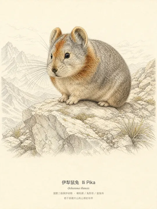 伊犁鼠兔
