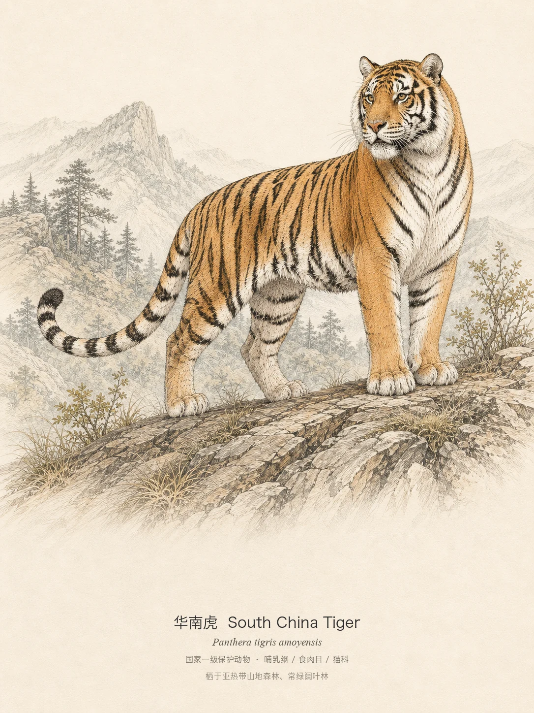 华南虎图鉴